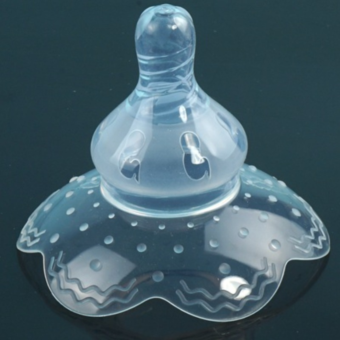 1 Pcs - Breast head cover protection anti-bite breast shield [With box]
